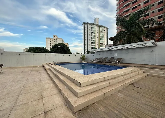 701 - Flat Temporada Em Goiania-Proximo Ao Parque Areiao